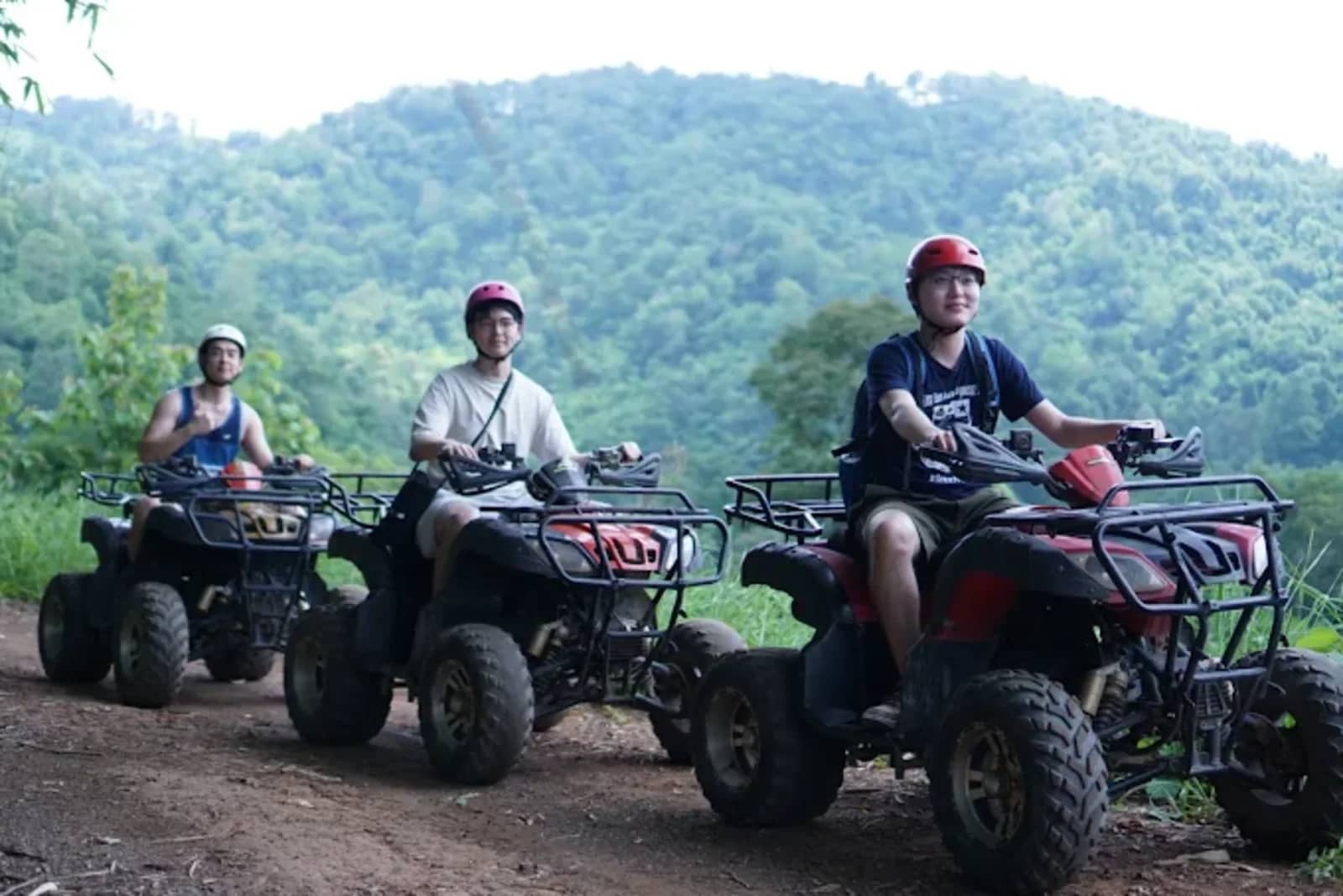 ATV + Whitewater Rafting & Trek to Waterfall - Elephant In Wild Sanctuary